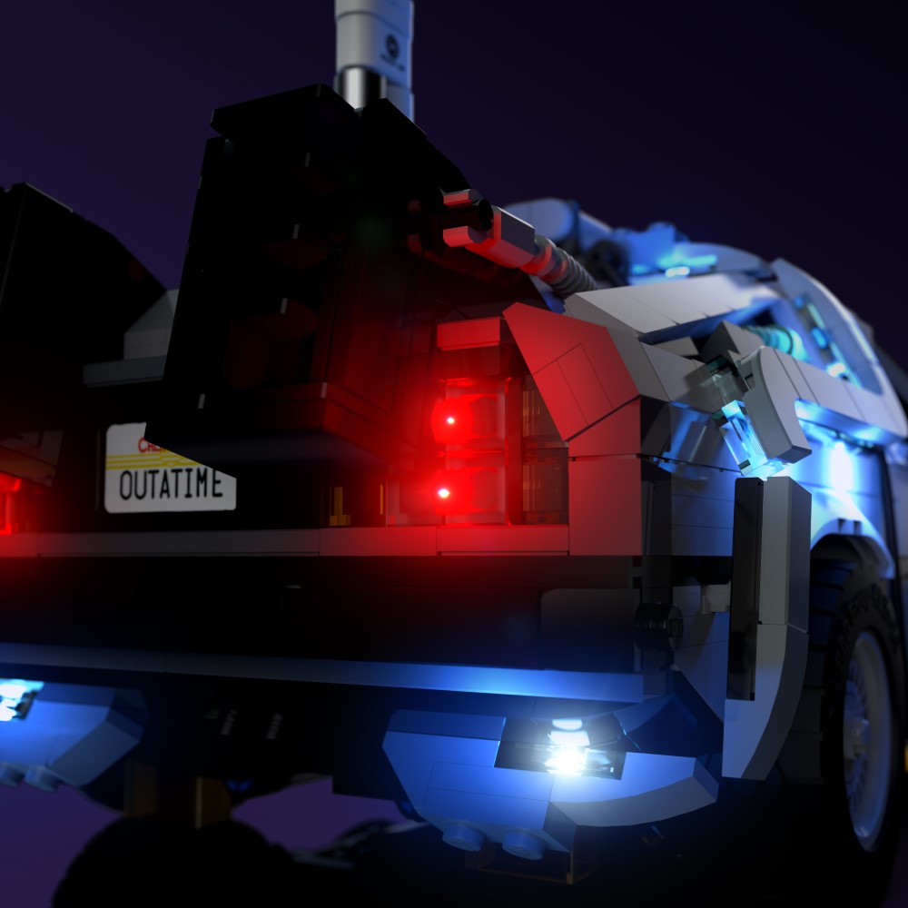 Light Kit for LEGO® Back to the Future Time Machine #10300