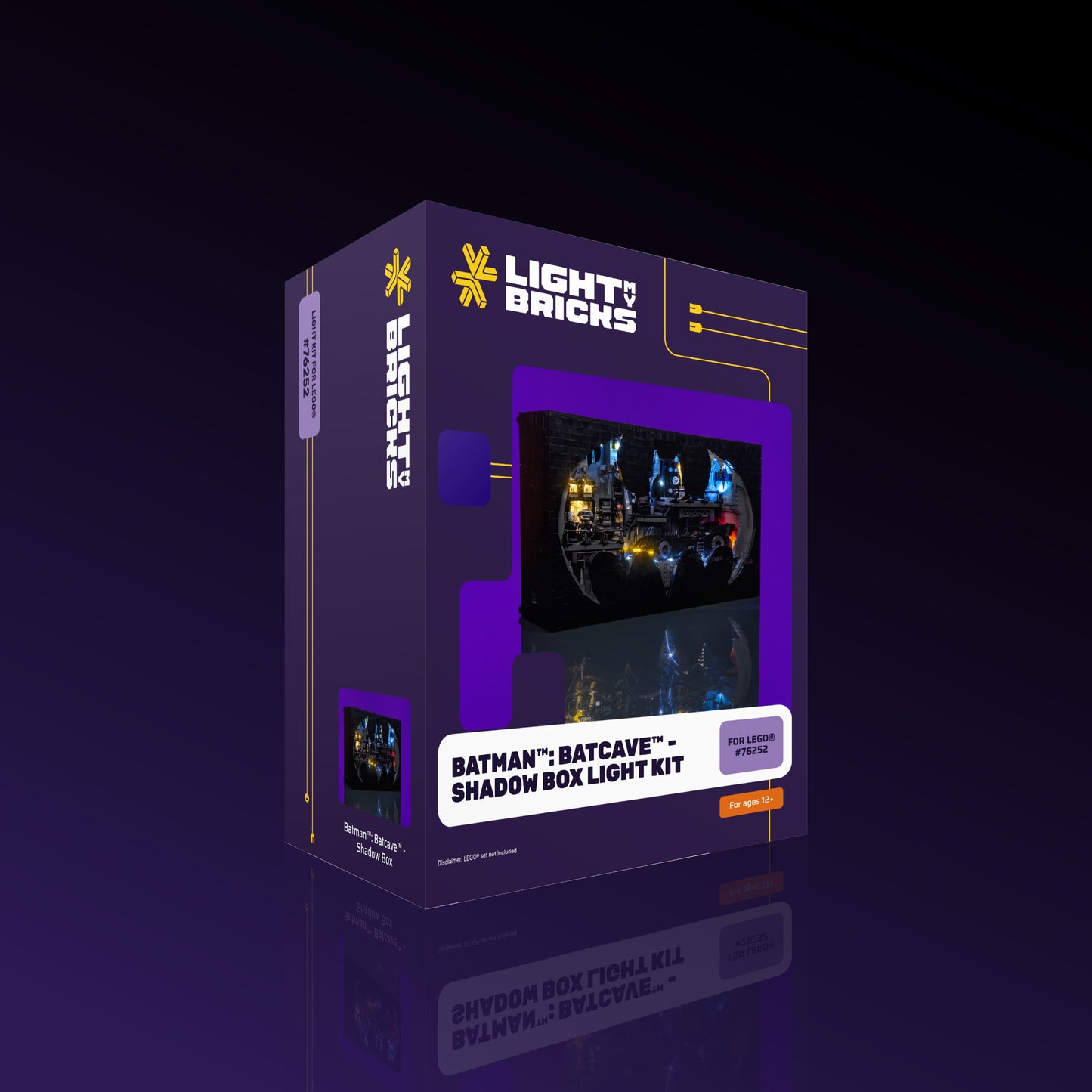 Light Kit for LEGO® Batcave™ – Shadow Box #76252