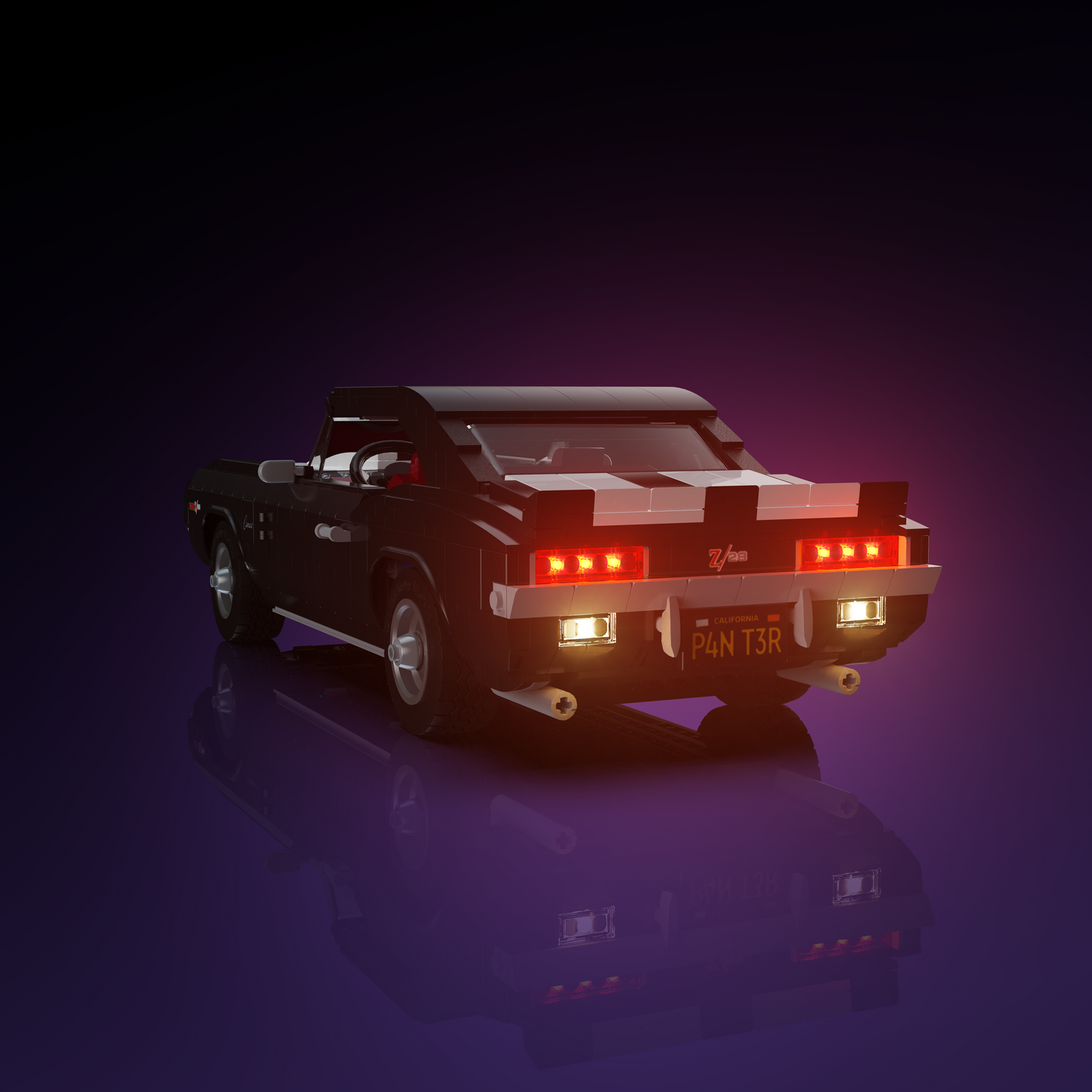 Light Kit for LEGO® Chevrolet Camaro Z28 #10304
