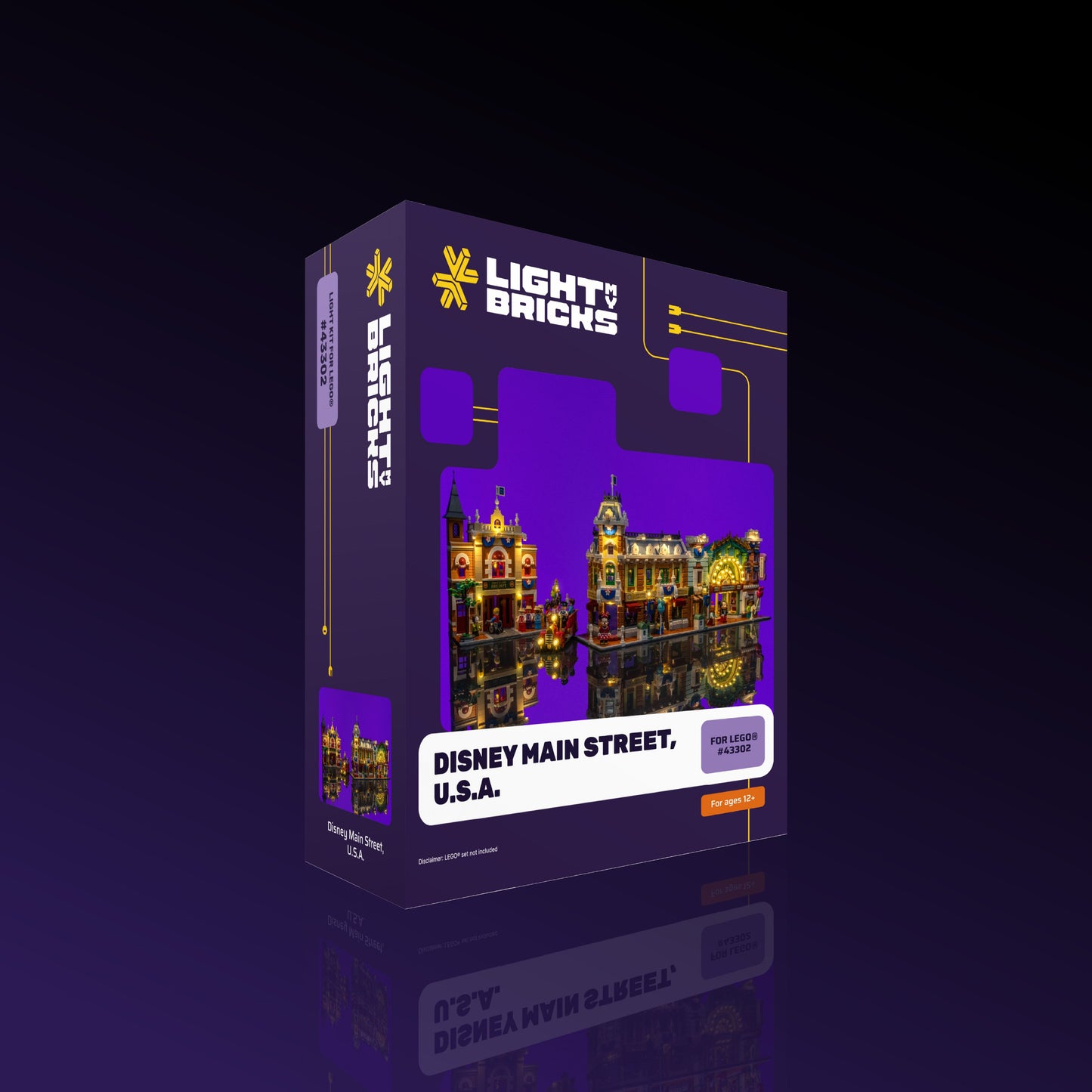 Light Kit for LEGOĀ® Disney Main Street, U.S.A. #43302