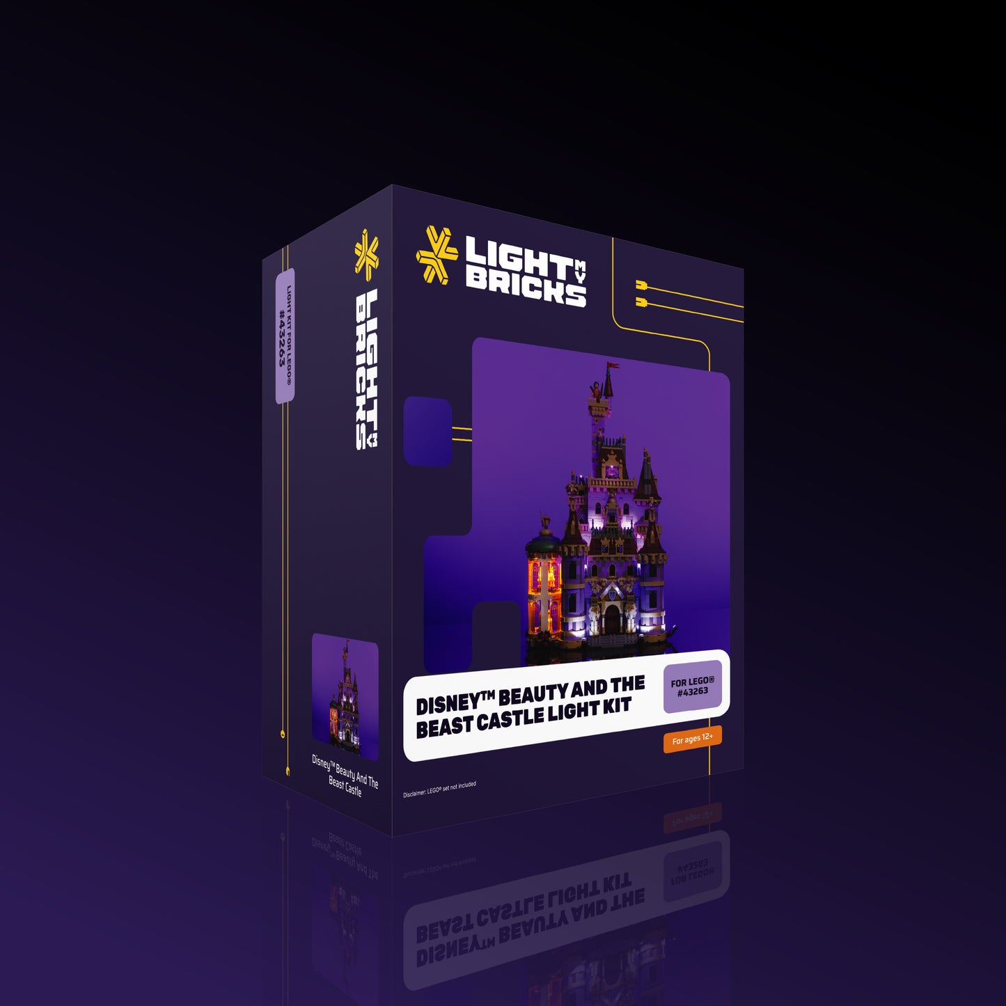 LMB 2.0 Light Kit for LEGO® Disney Beauty and the Beast Castle #43263