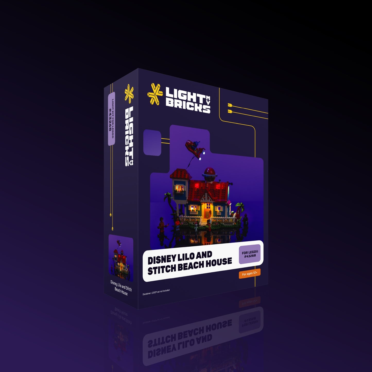 Light Kit for LEGO® Disney Lilo and Stitch Beach House #43268