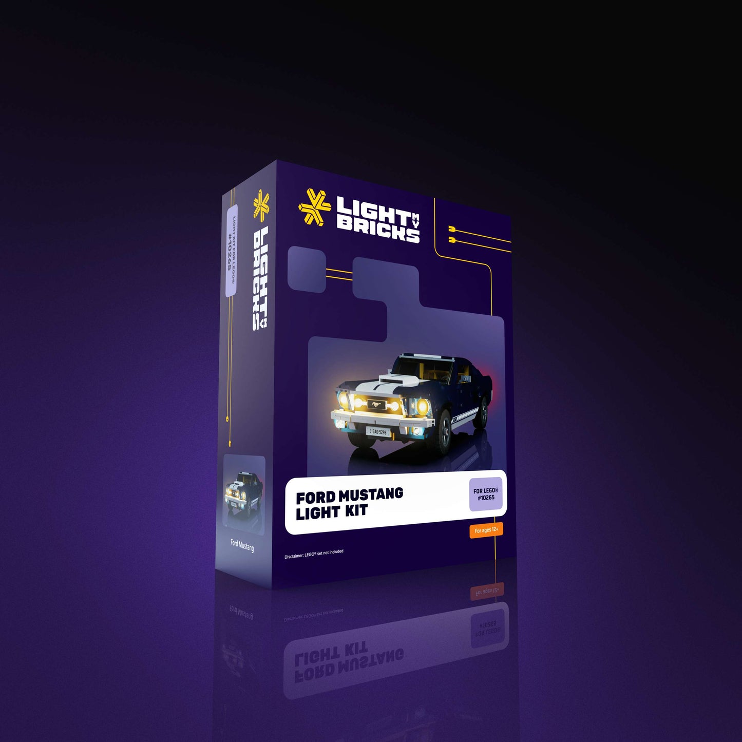 Light Kit for LEGO® Ford Mustang #10265