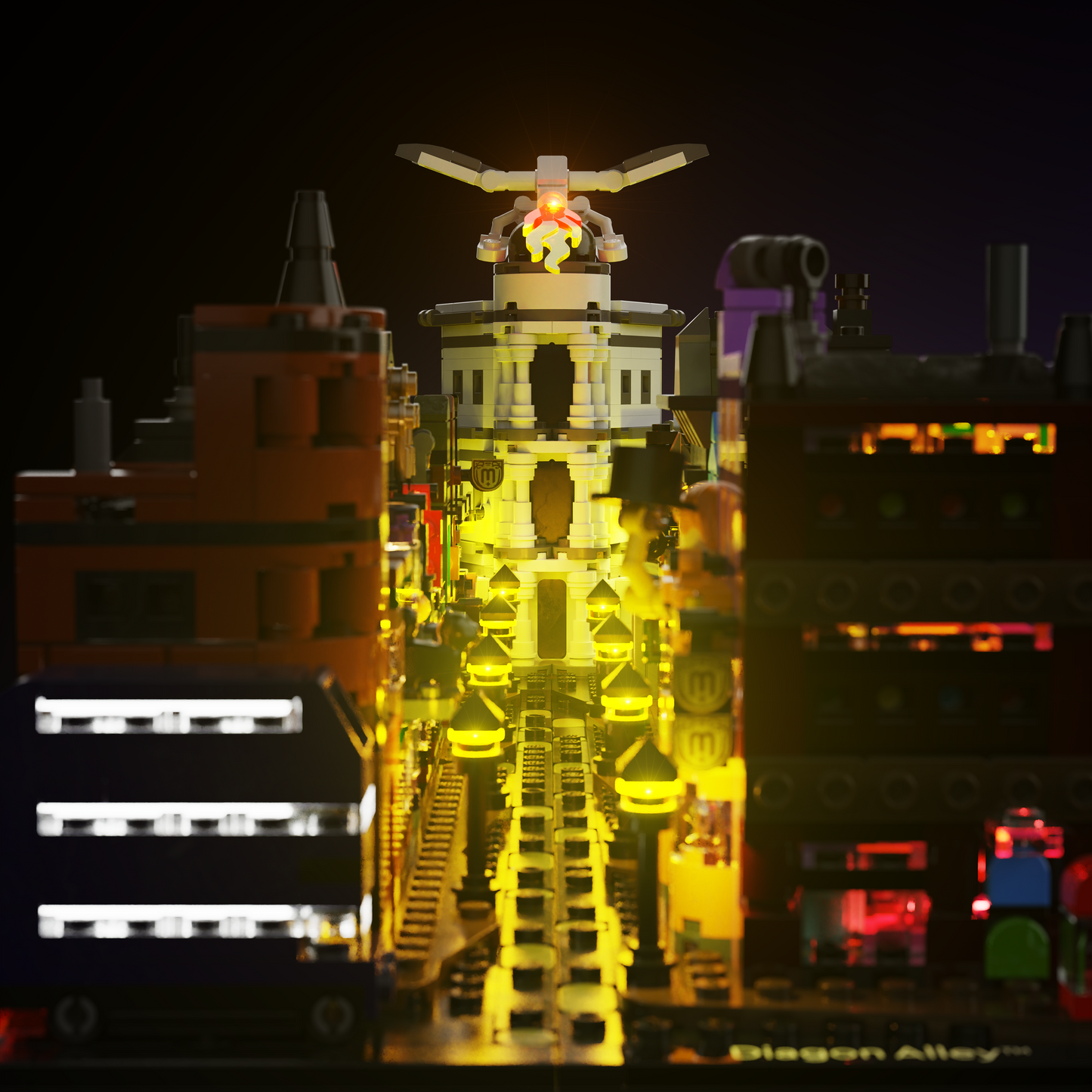 Light Kit for LEGO® Harry Potter Diagon Alley Wizarding Shops #76444