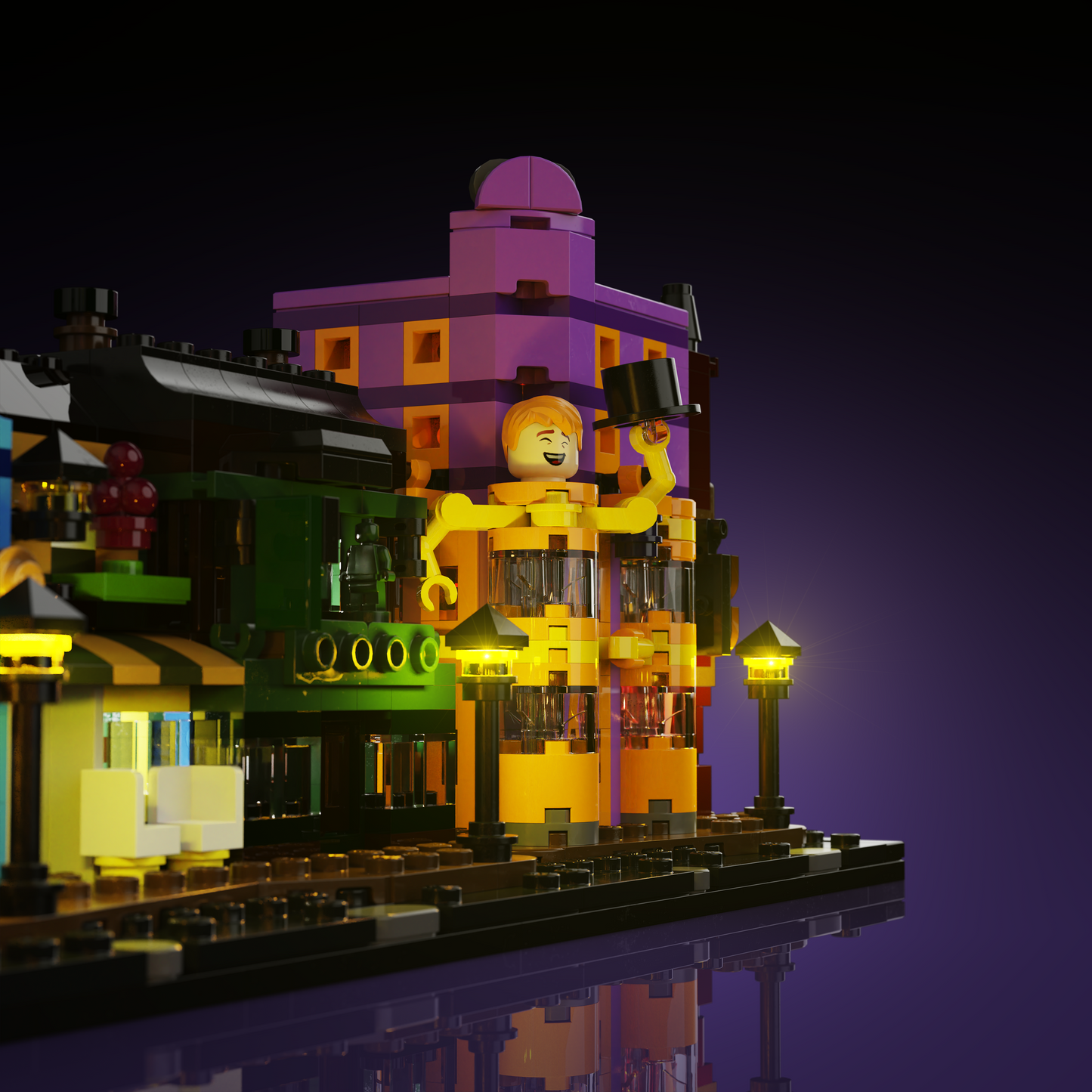 Light Kit for LEGO® Harry Potter Diagon Alley Wizarding Shops #76444