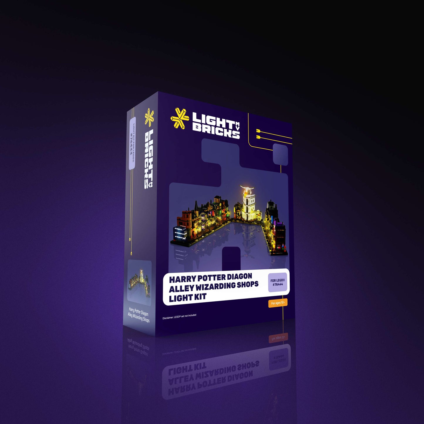 Light Kit for LEGO® Harry Potter Diagon Alley Wizarding Shops #76444