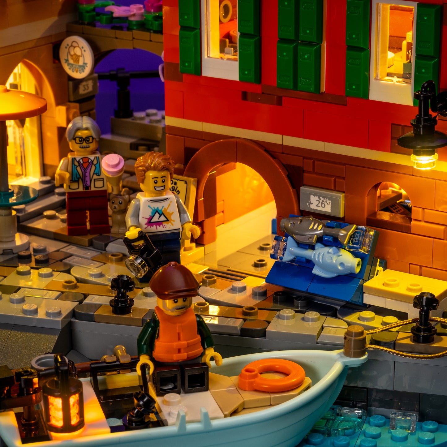 Light Kit for LEGO® Italian Riviera #21359
