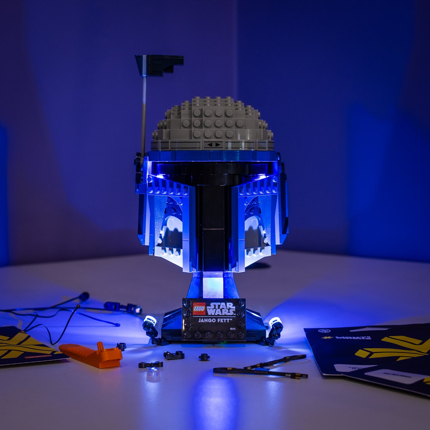 LEGO® Jango Fett™ Helmet #75408 DIY Light Bundle