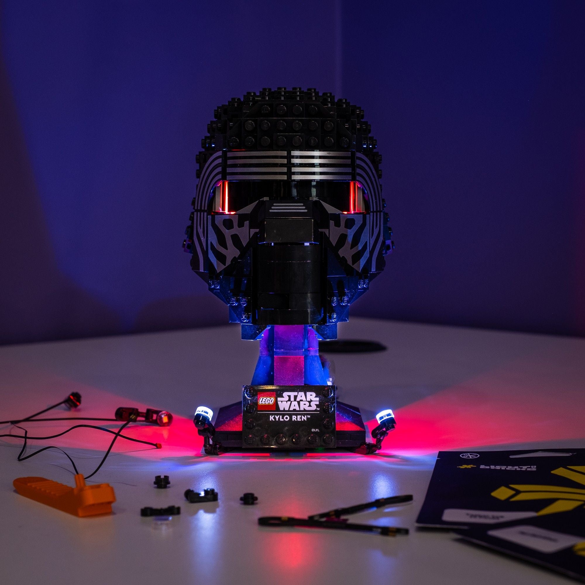hm✳︎♡ LEGO® Kylo Ren Helmet #75415 DIY Light Bundle – Light My Bricks UK