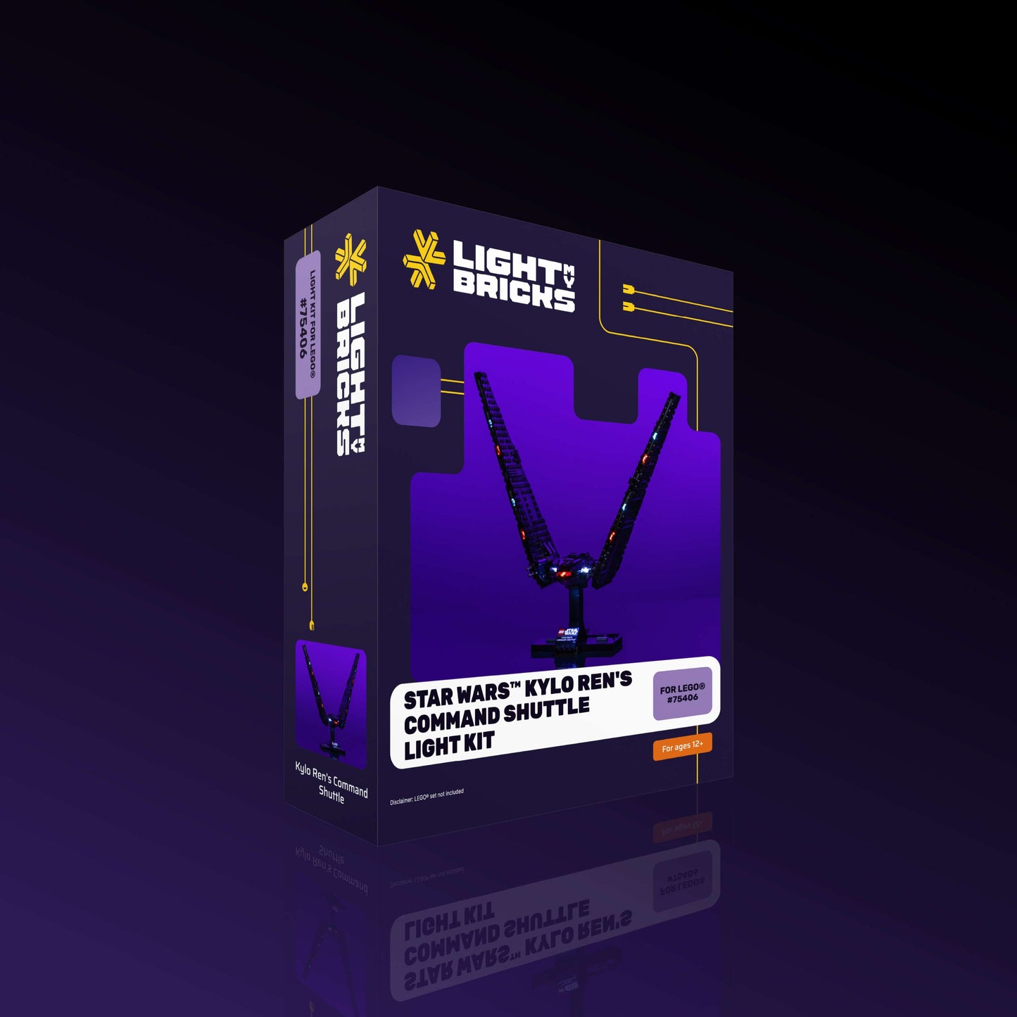Light Kit for LEGO® Star Wars Kylo Ren Command Shuttle #75406