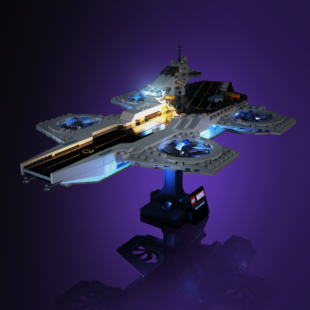 Captain America Marvel Helicarrier Lego Marvel The Shield