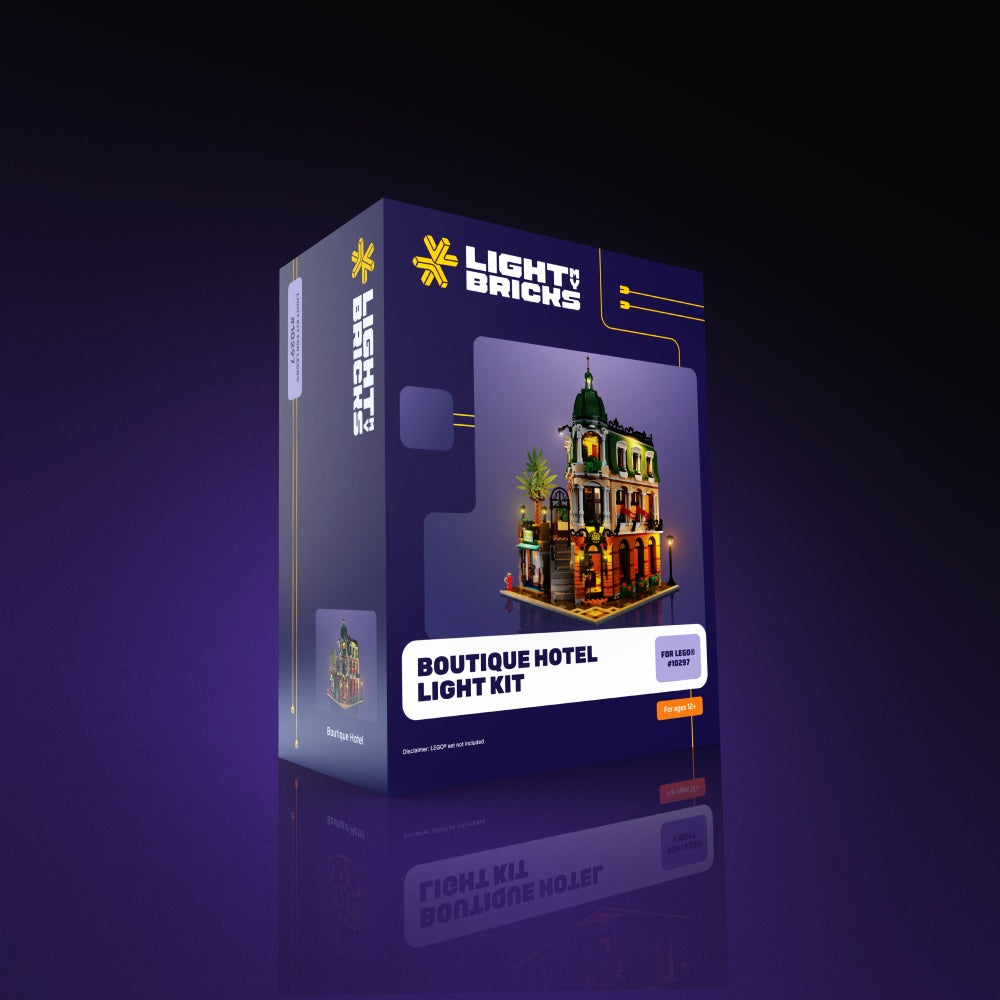 Light Kit for LEGO® Boutique Hotel #10297