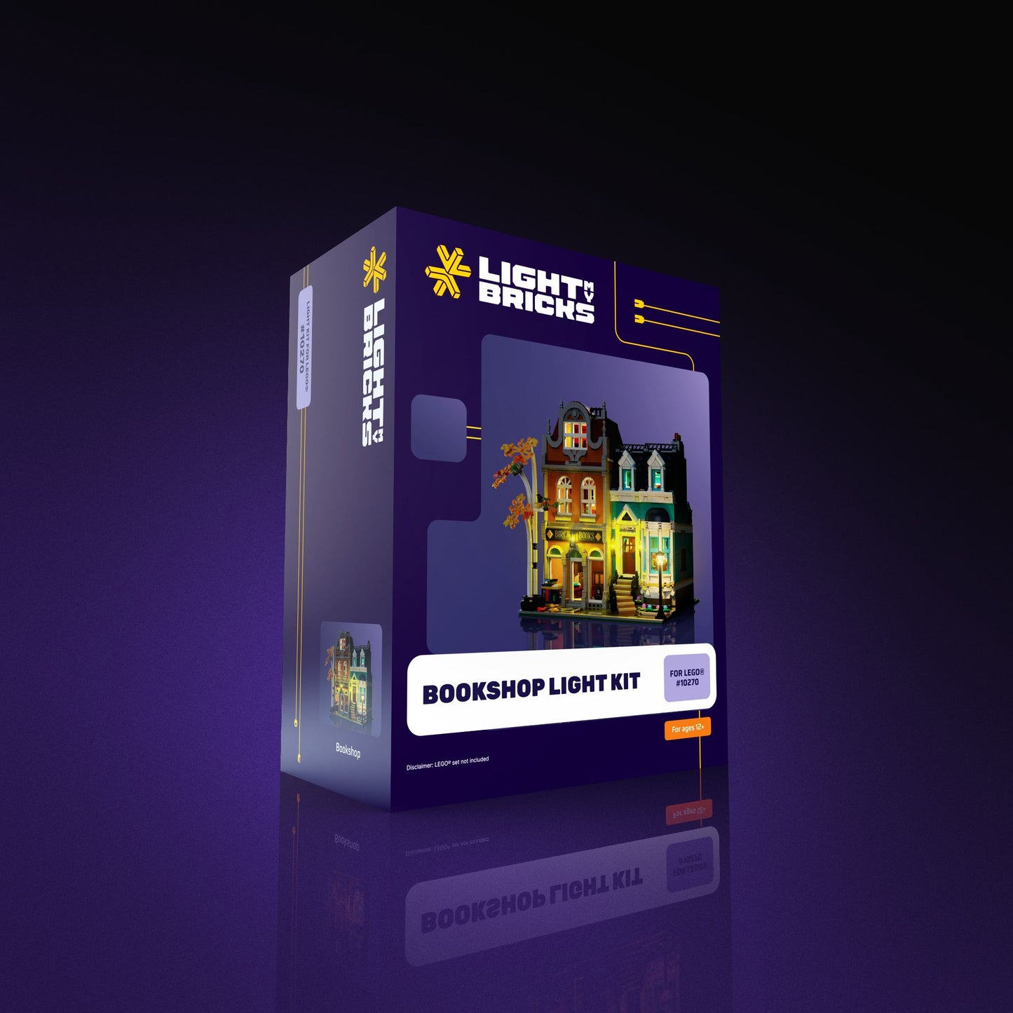 Light Kit for LEGOĀ® Bookshop #10270