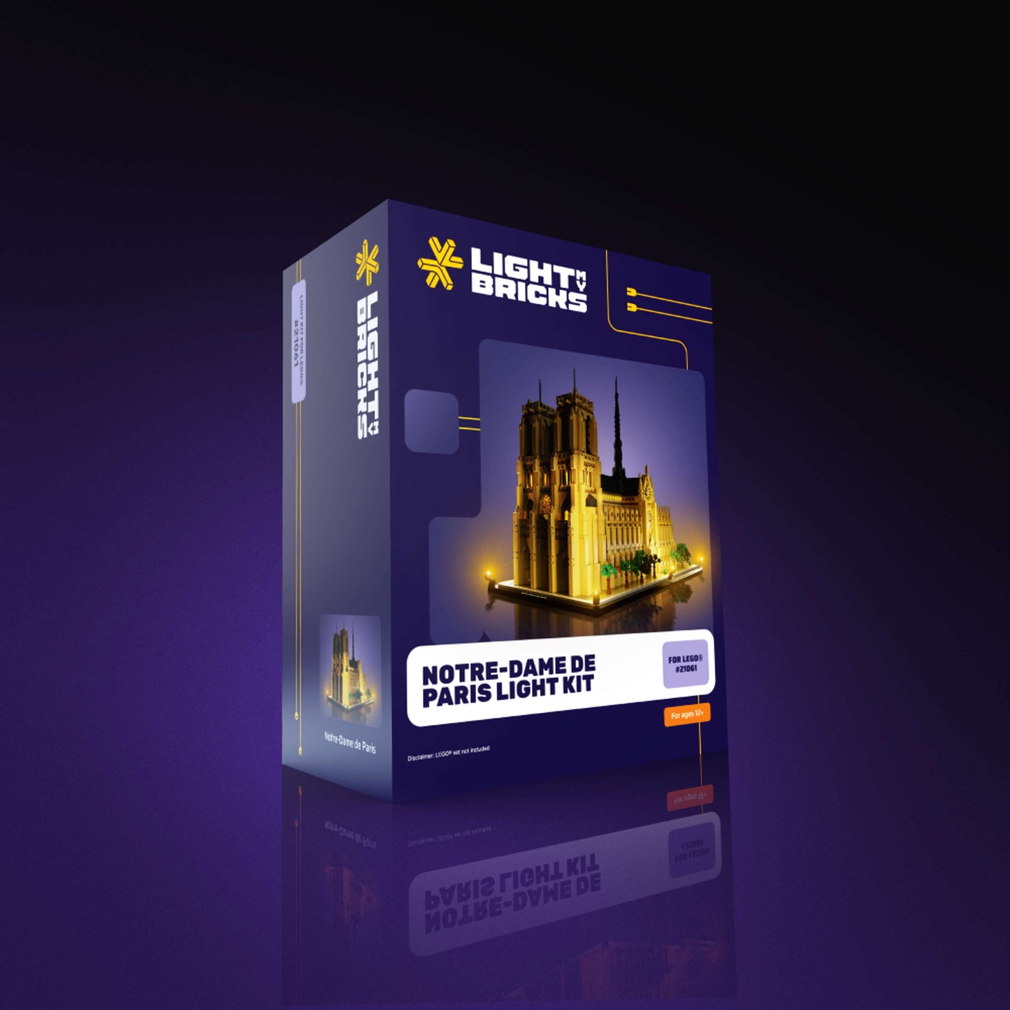 Light Kit for LEGO® Notre-Dame de Paris #21061