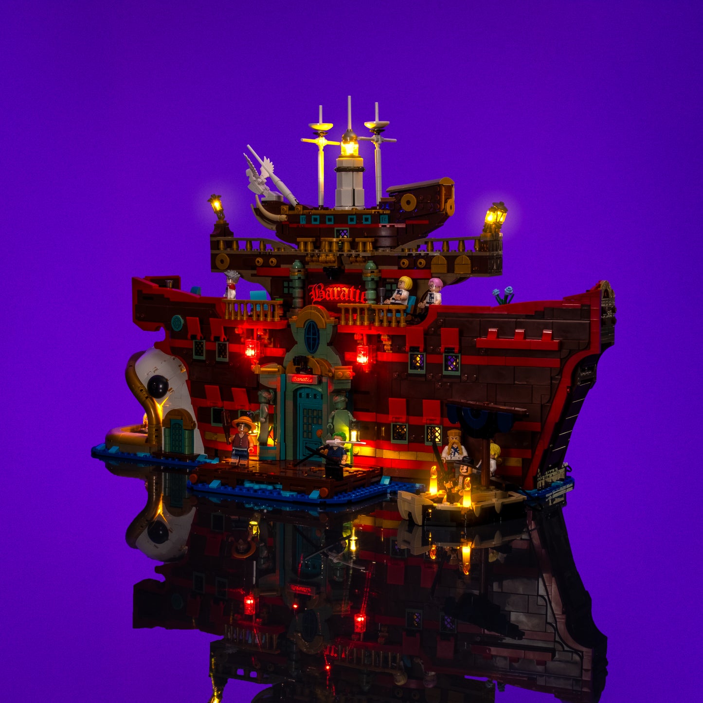 Light Kit for LEGO® ONE PIECE The Baratie Floating Restaurant #75640