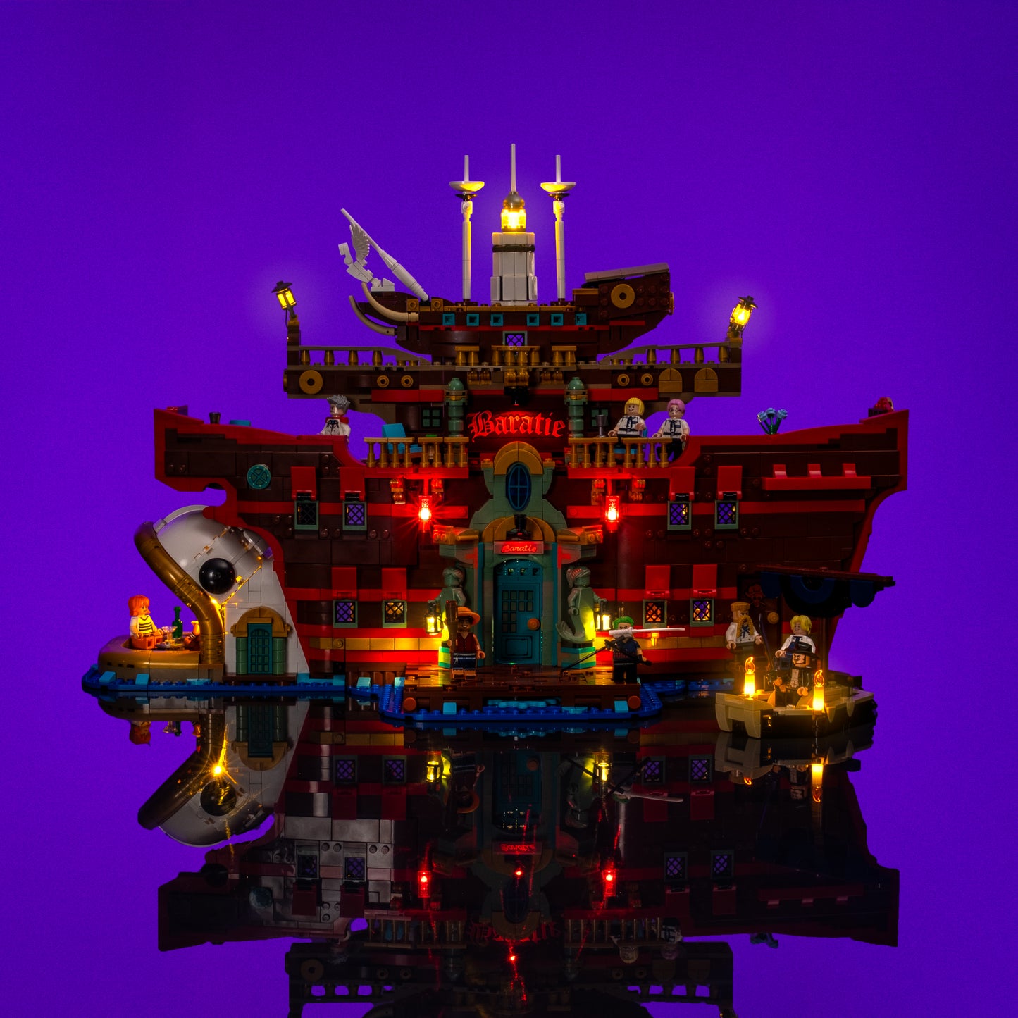 Light Kit for LEGO® ONE PIECE The Baratie Floating Restaurant #75640