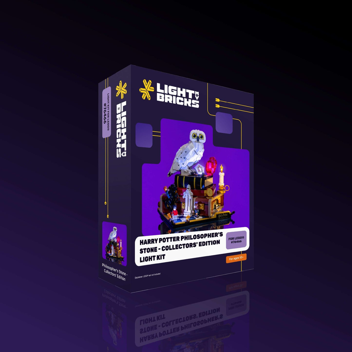Light Kit for LEGO® Philosopher's Stone - Collectors' Edition #76466