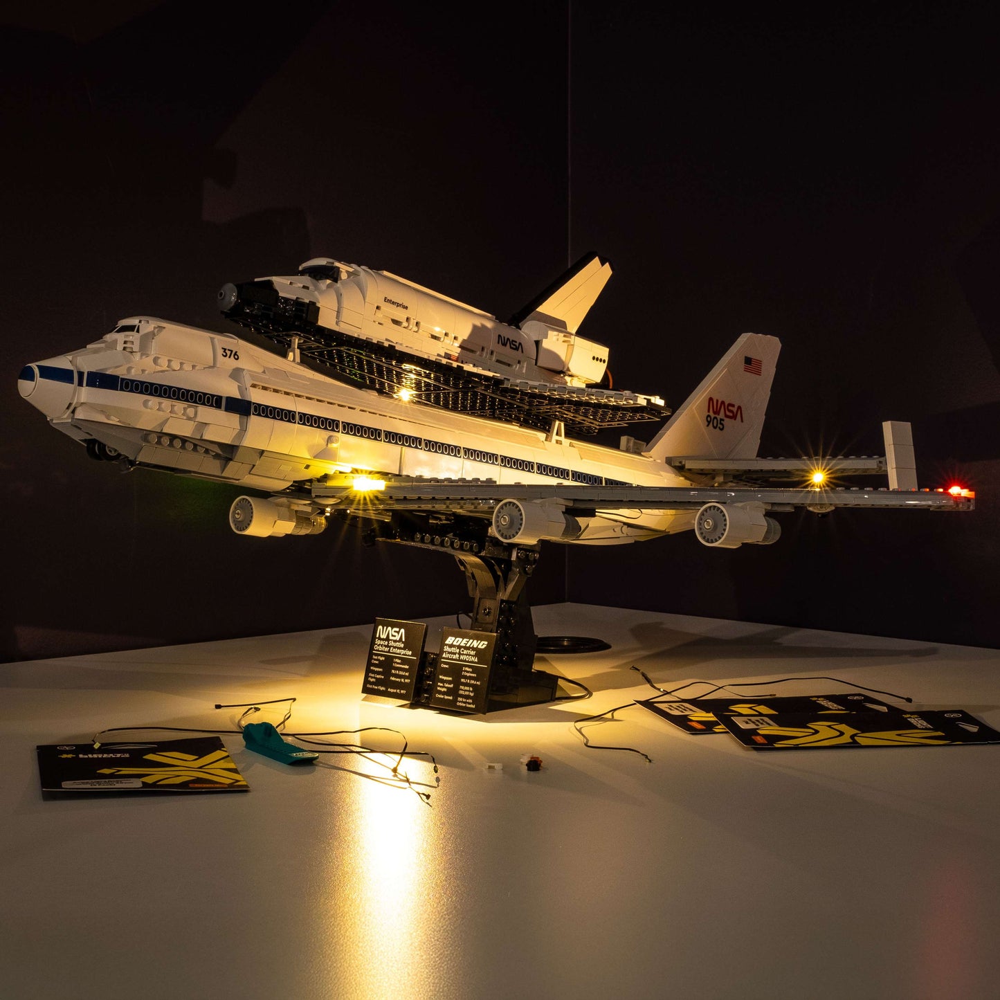 LEGO® Shuttle Carrier Aircraft #10360 DIY Light Bundle