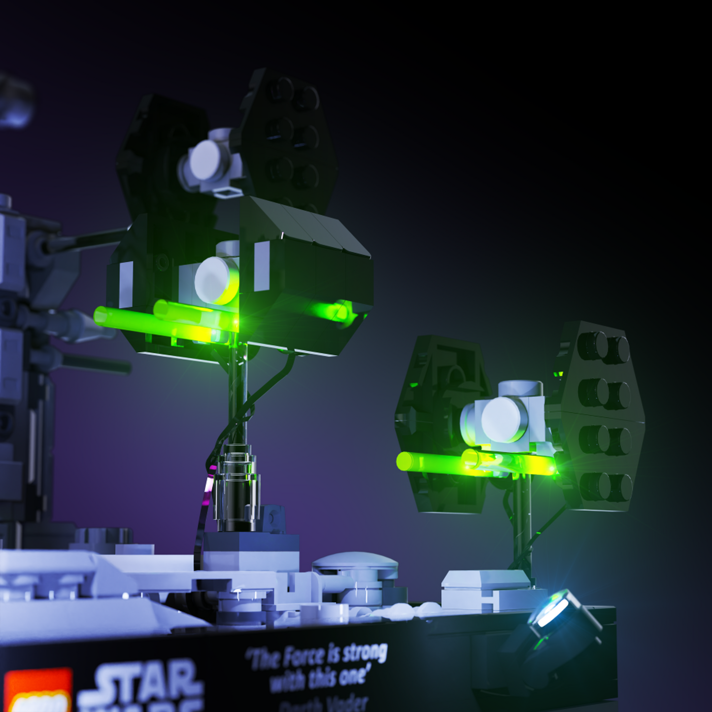 Light Kit for LEGO® Star Wars Death Star Trench Run Diorama #75329