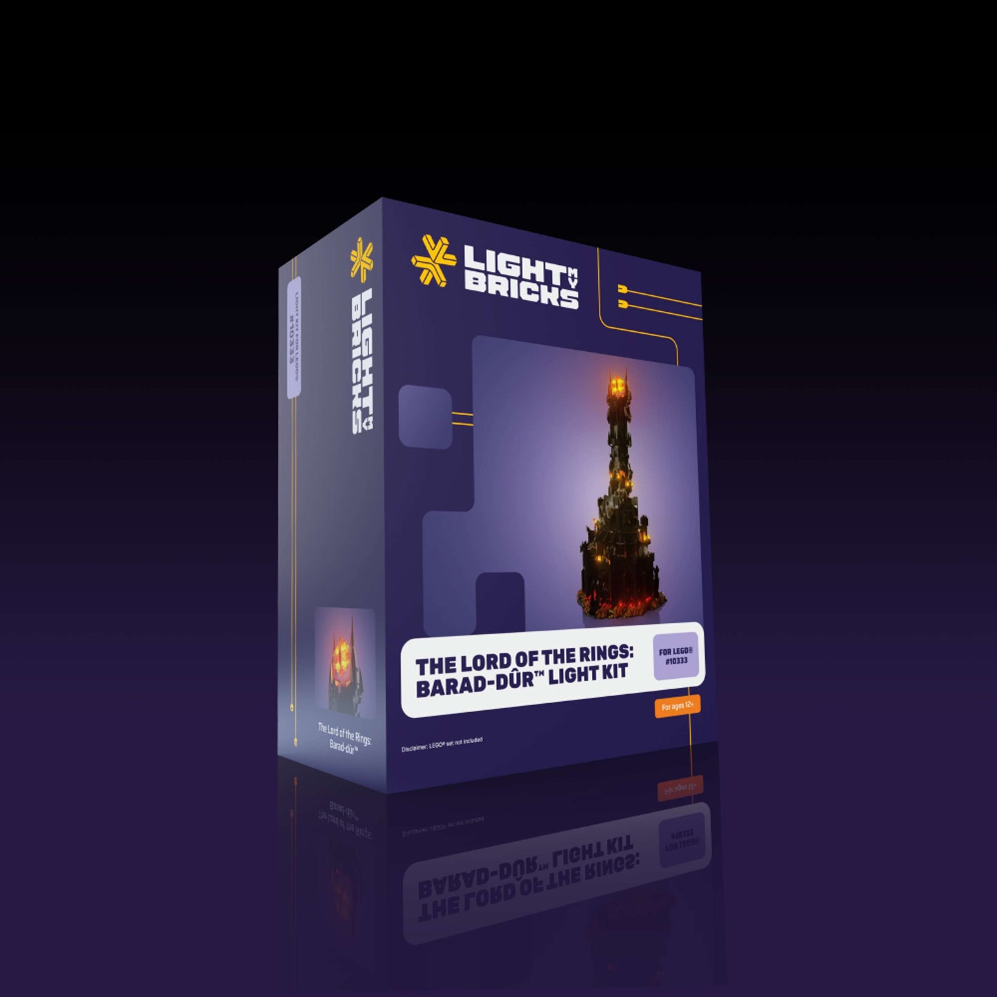 Light Kit for LEGO® The Lord of the Rings: Barad-dur #10333
