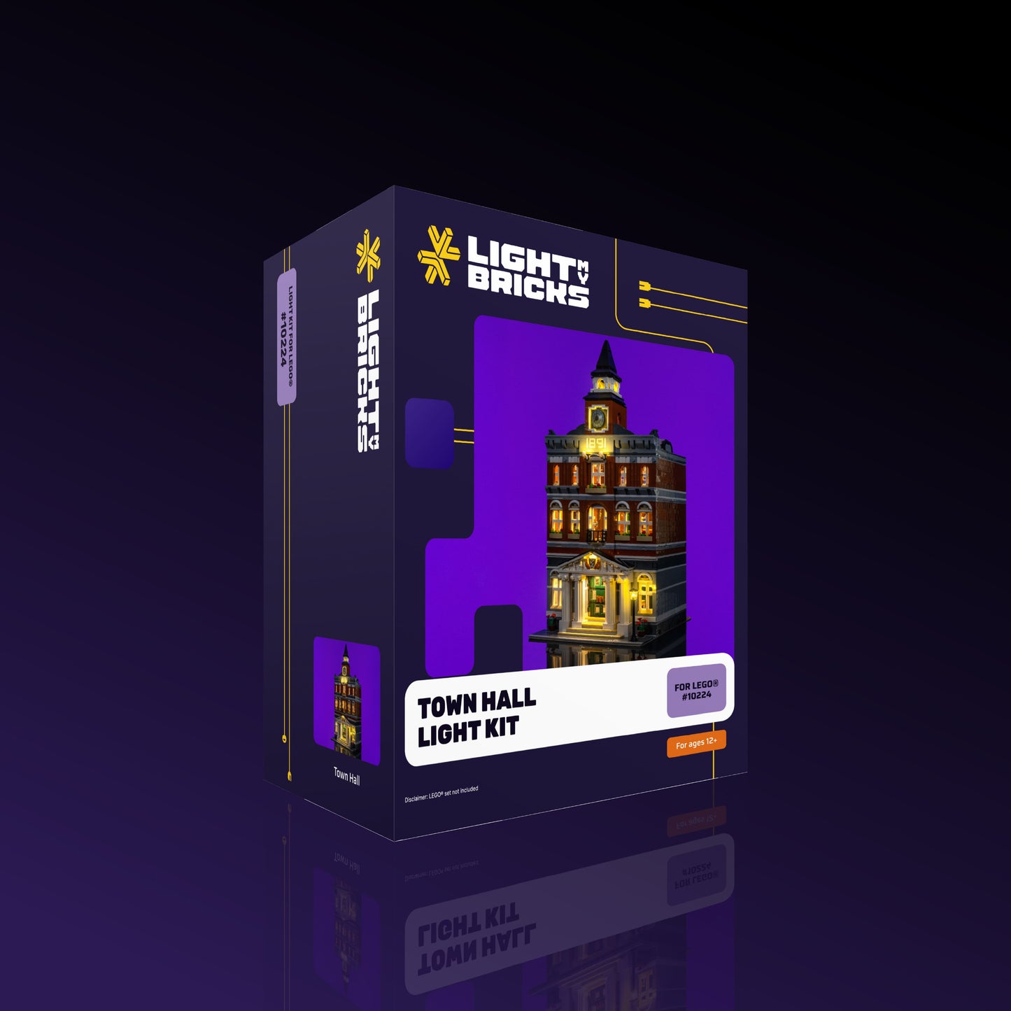 Light Kit for LEGO® Town Hall #10224