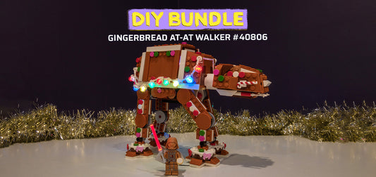 DIY Light Bundle for LEGO® Gingerbread AT-AT™ Walker #40806