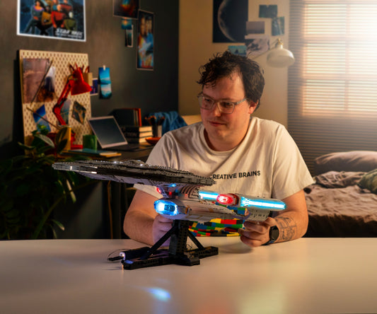 Behind the Design: Lighting the U.S.S. Enterprise NCC-1701-D™