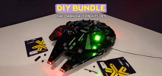 DIY Light Bundle for LEGO® The Dark Falcon #75389