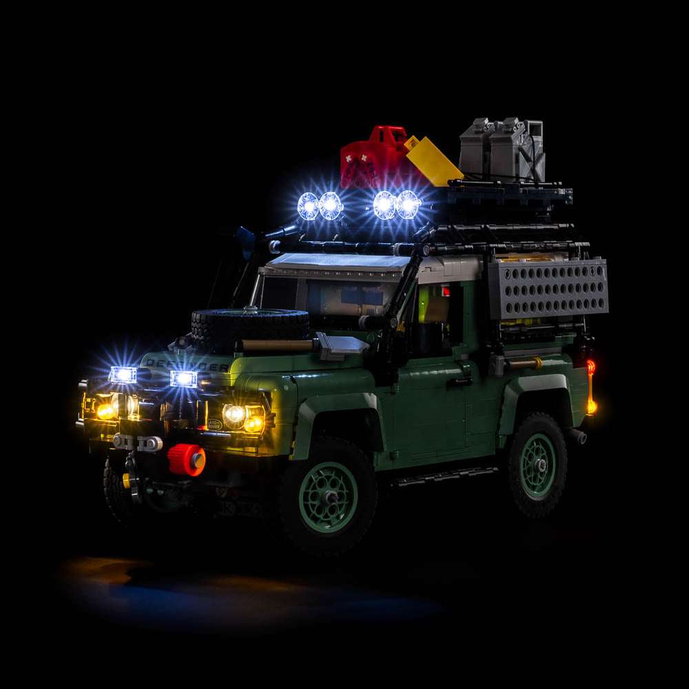 Lego technic land rover lights deals