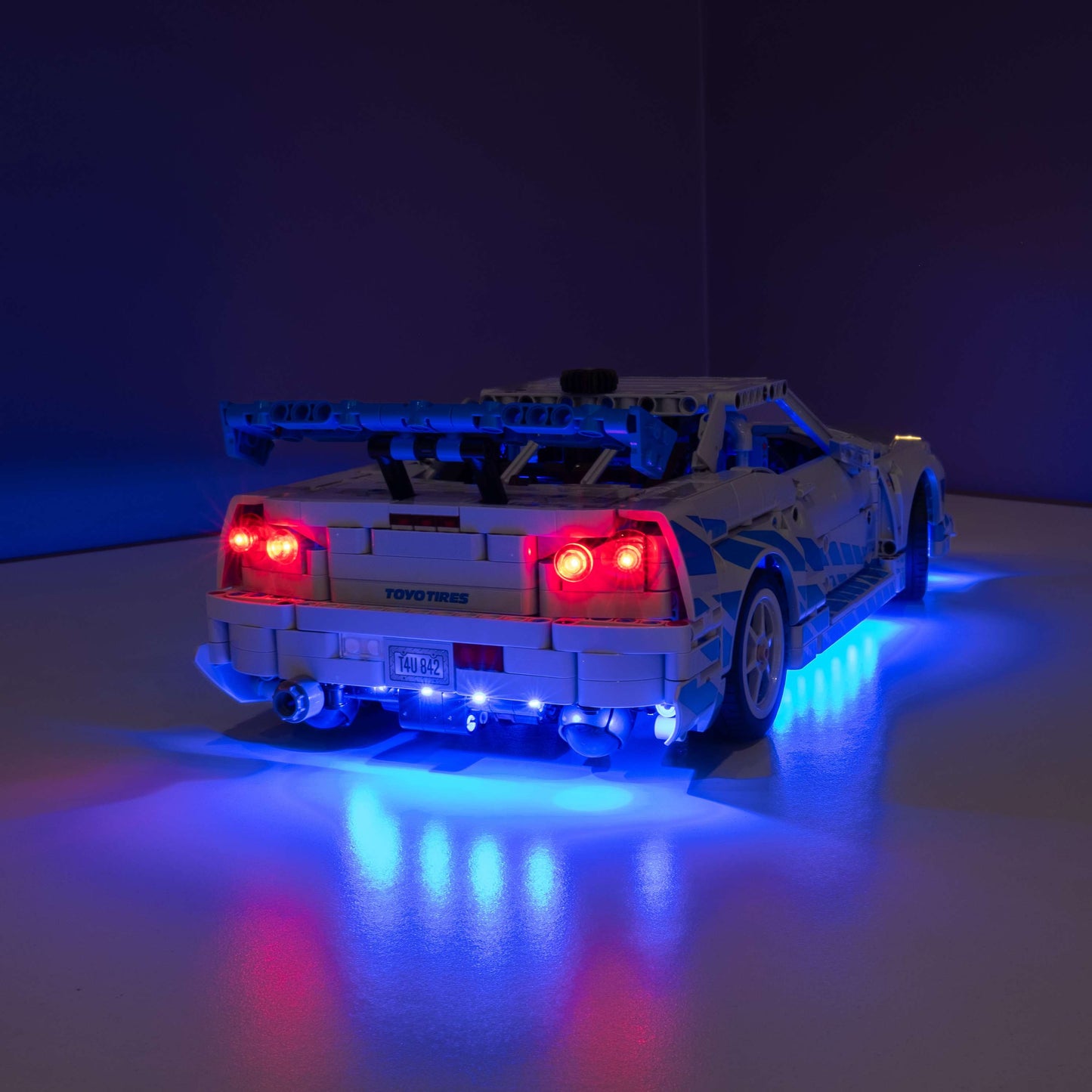 LEGO® 2 Fast 2 Furious Nissan Skyline GT-R (R34) Car #42210 DIY Light Bundle