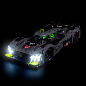 LEGO Technic Peugeot 9X8 24H Le Mans Hybrid Hypercar #42156 Light Kit