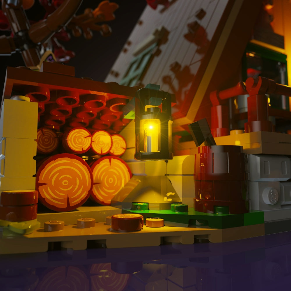 Light Kit for LEGO® A-Frame Cabin #21338