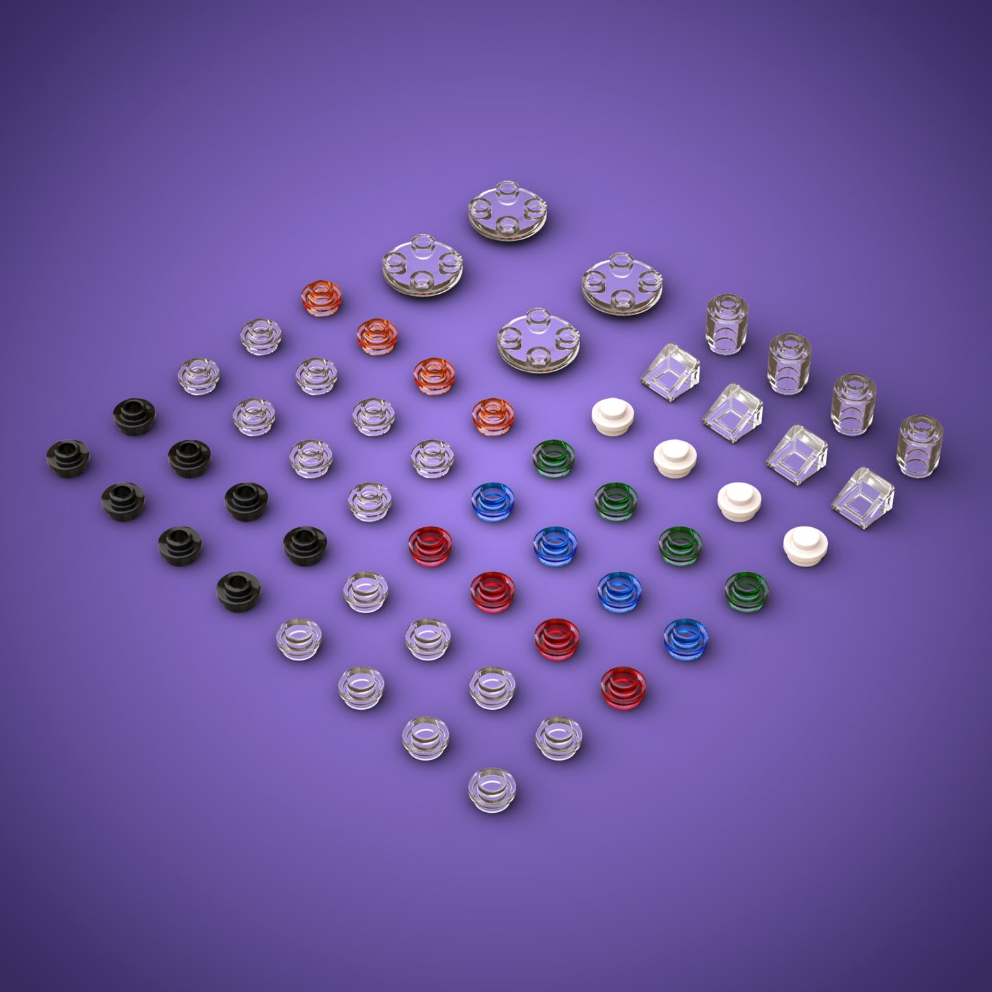 Transparent Brick Pack