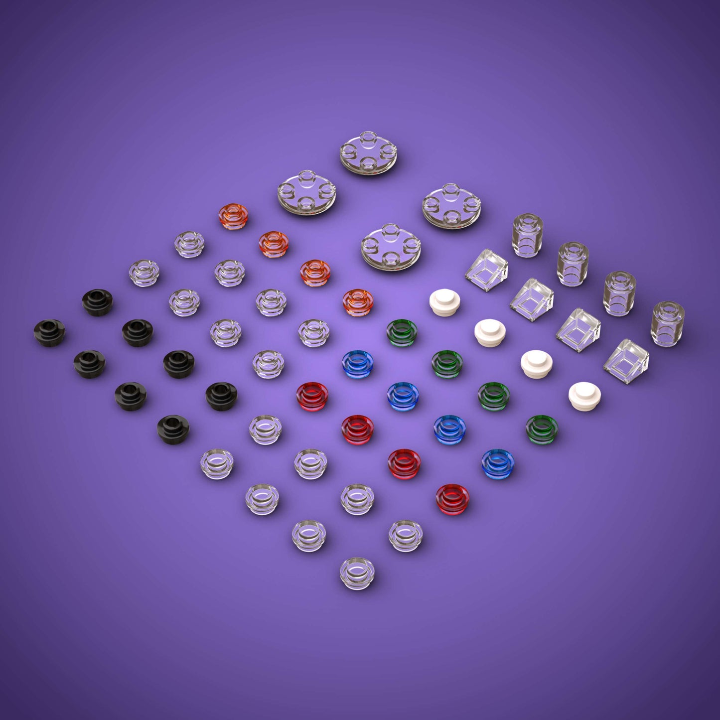 Transparent Brick Pack