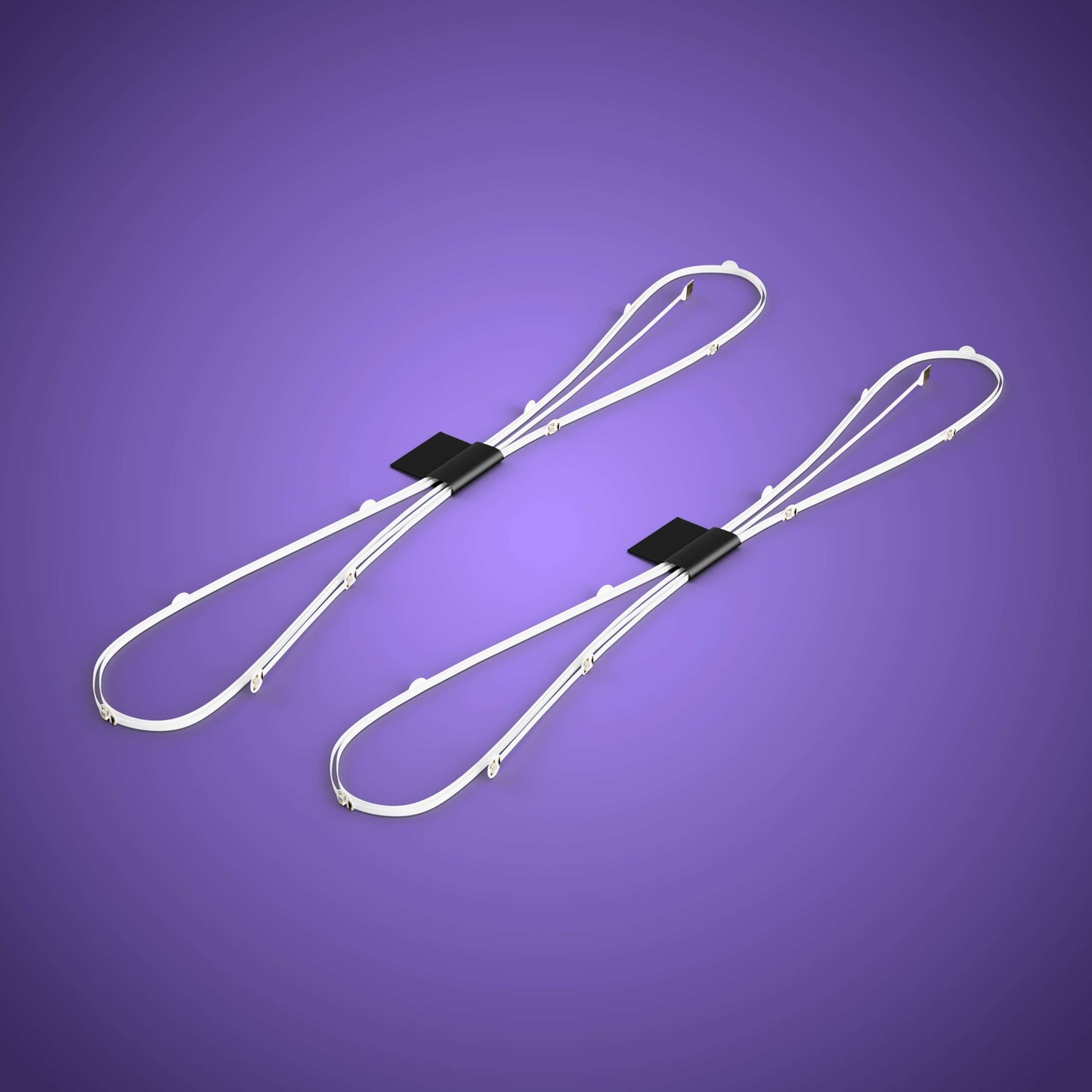 Astro Light String 10 LEDs (White) - Multi Colour 30cm (2 Pack)