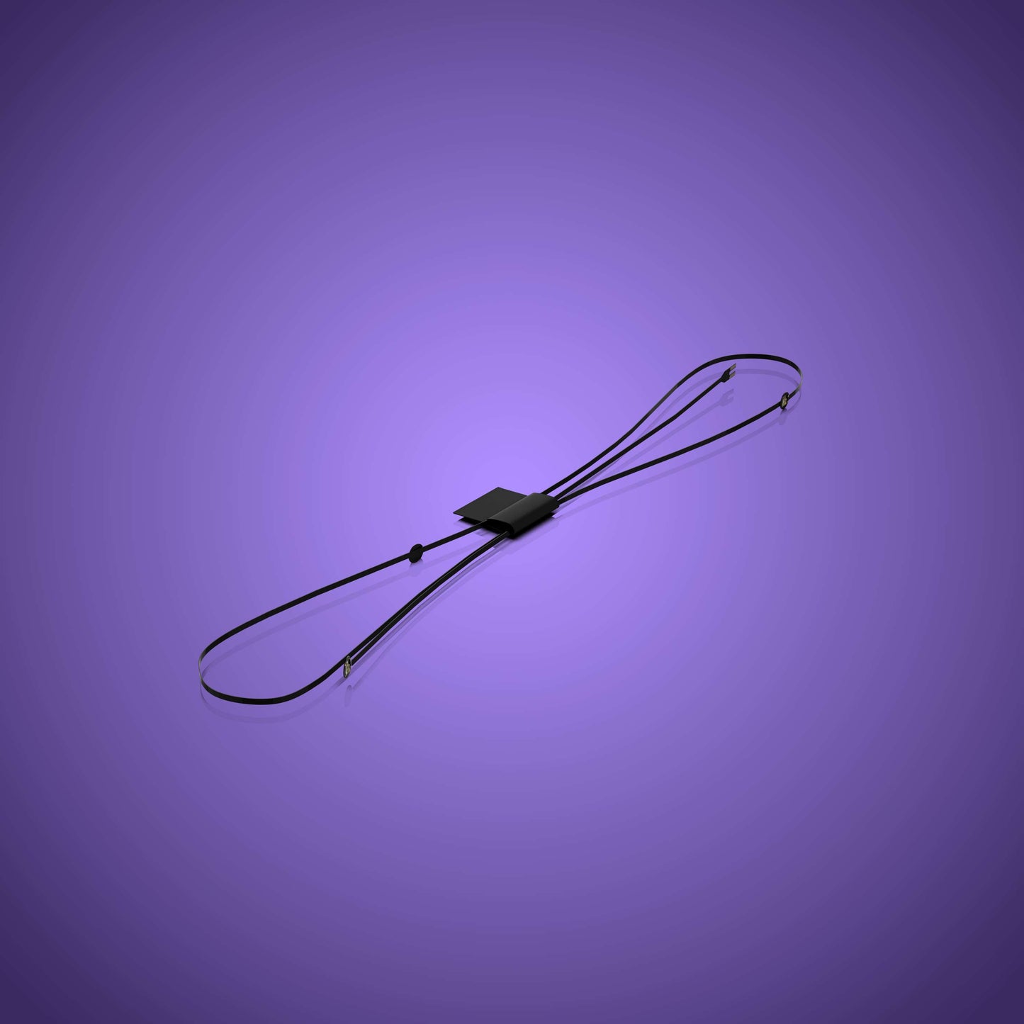 Astro Light String 3 LEDs Fork End - Light Blue 6.6cm