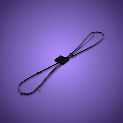 Astro Light String 8 LEDs Fork End - Blue 15cm