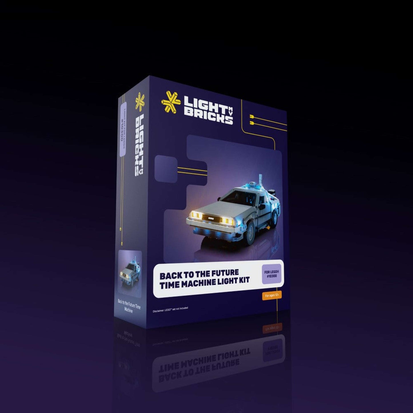 Light Kit for LEGO® Back to the Future Time Machine #10300