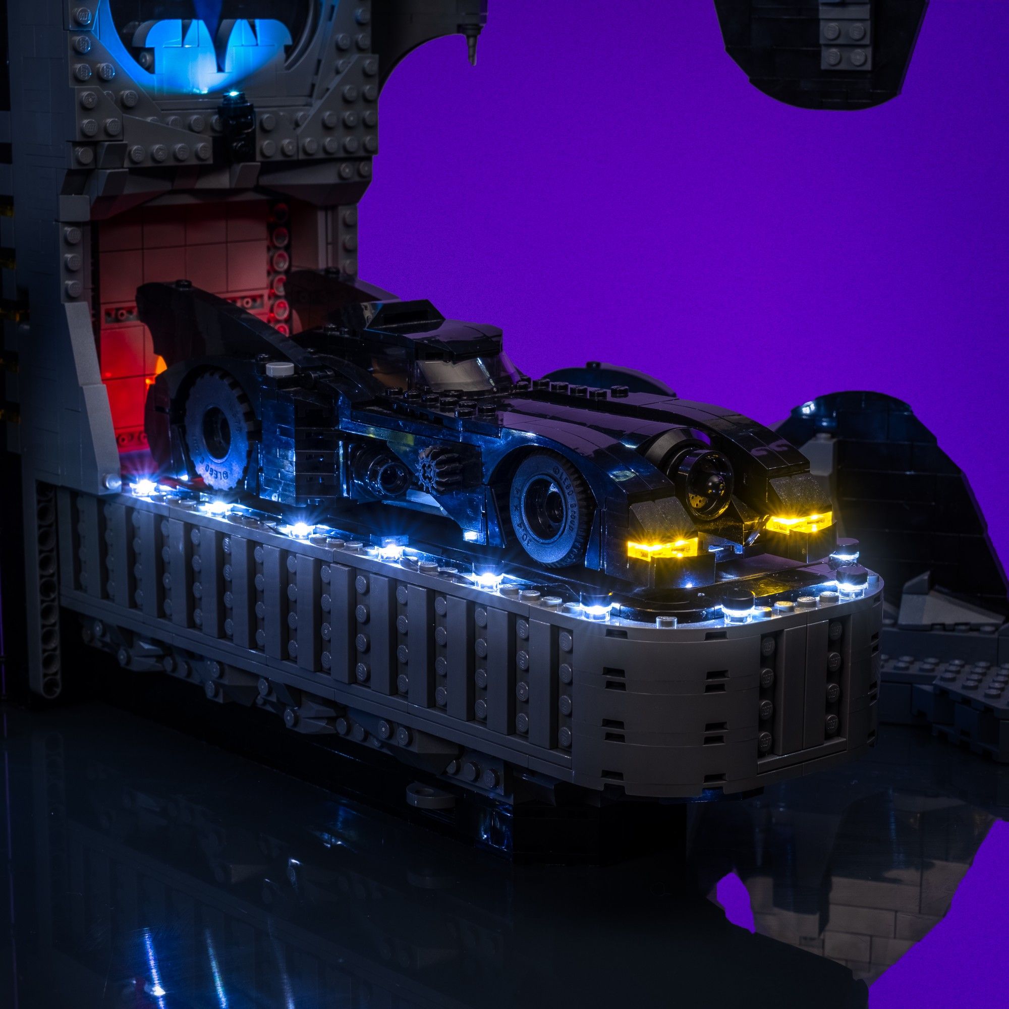 AC/DC 17枚組ボックスセット　おまけ付き Light Kit for LEGO® Batcave™ – Shadow Box #76252 | Light My Bricks