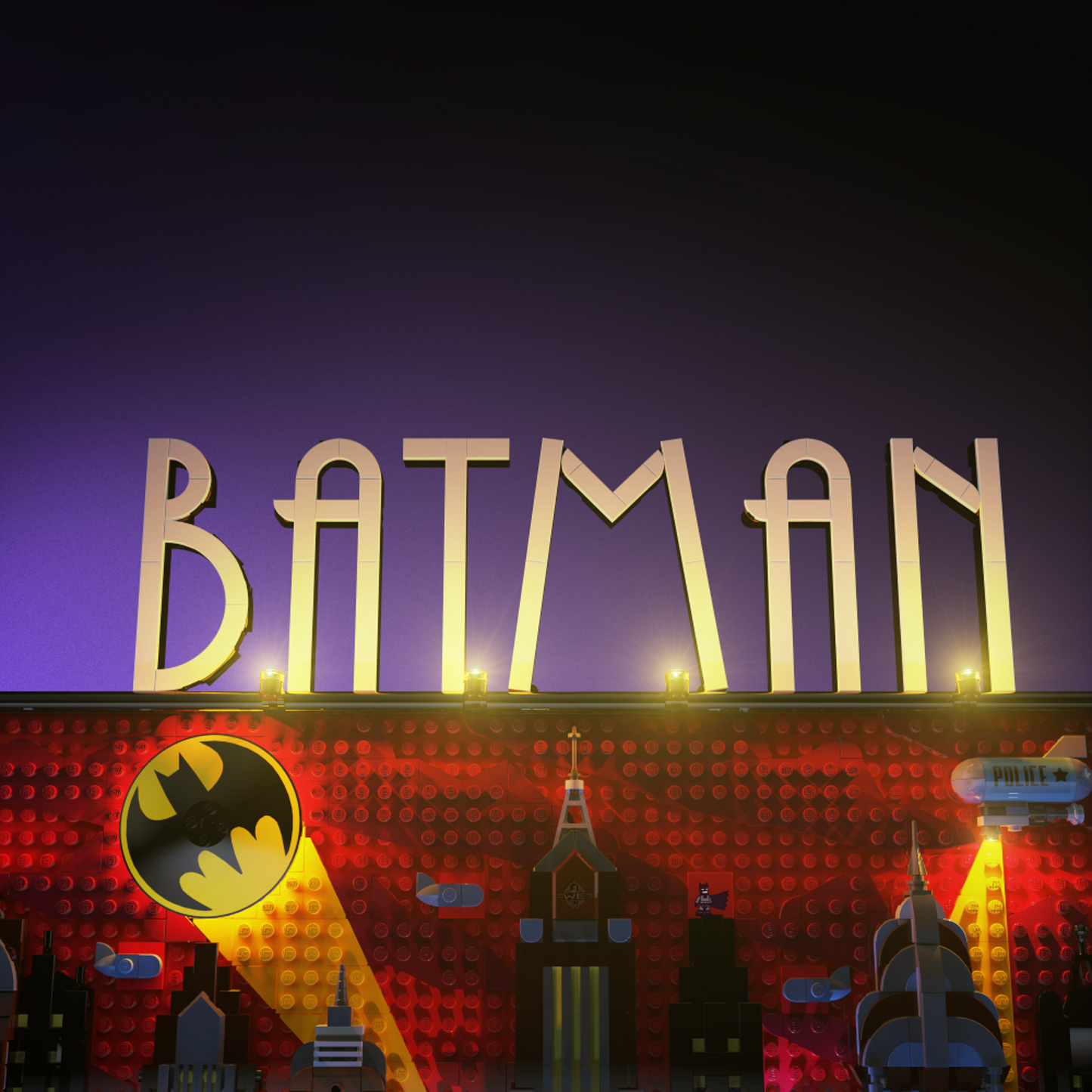 Light Kit for LEGO® Batman: The Animated Series Gotham City #76271