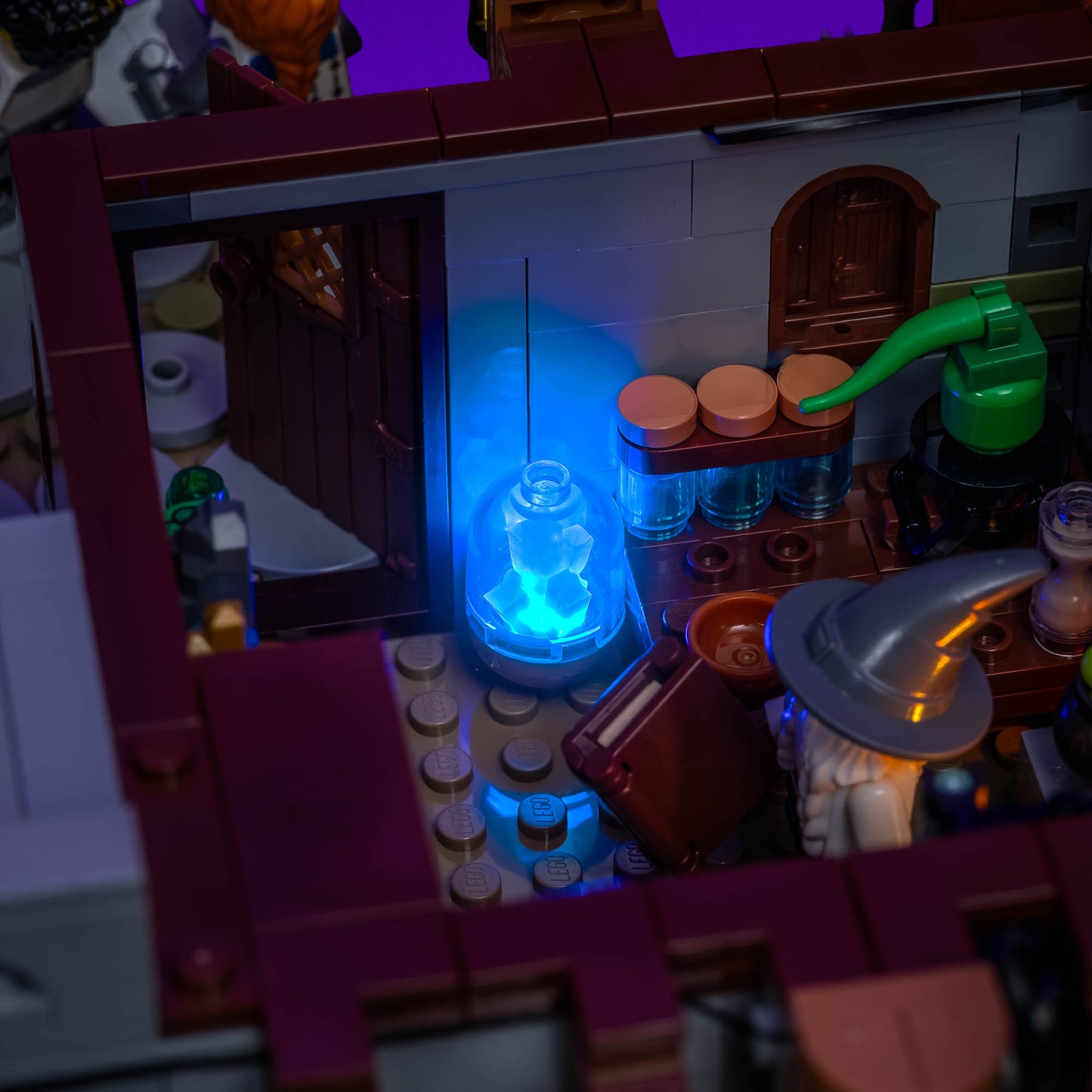 Light Kit for LEGO® Bricklink Alchemist's Shop #910062