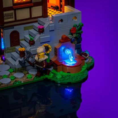 Light Kit for LEGO® Bricklink Alchemist's Shop #910062