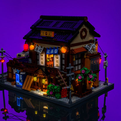Light Kit for LEGO® Bricklink Sushi Restaurant #910060