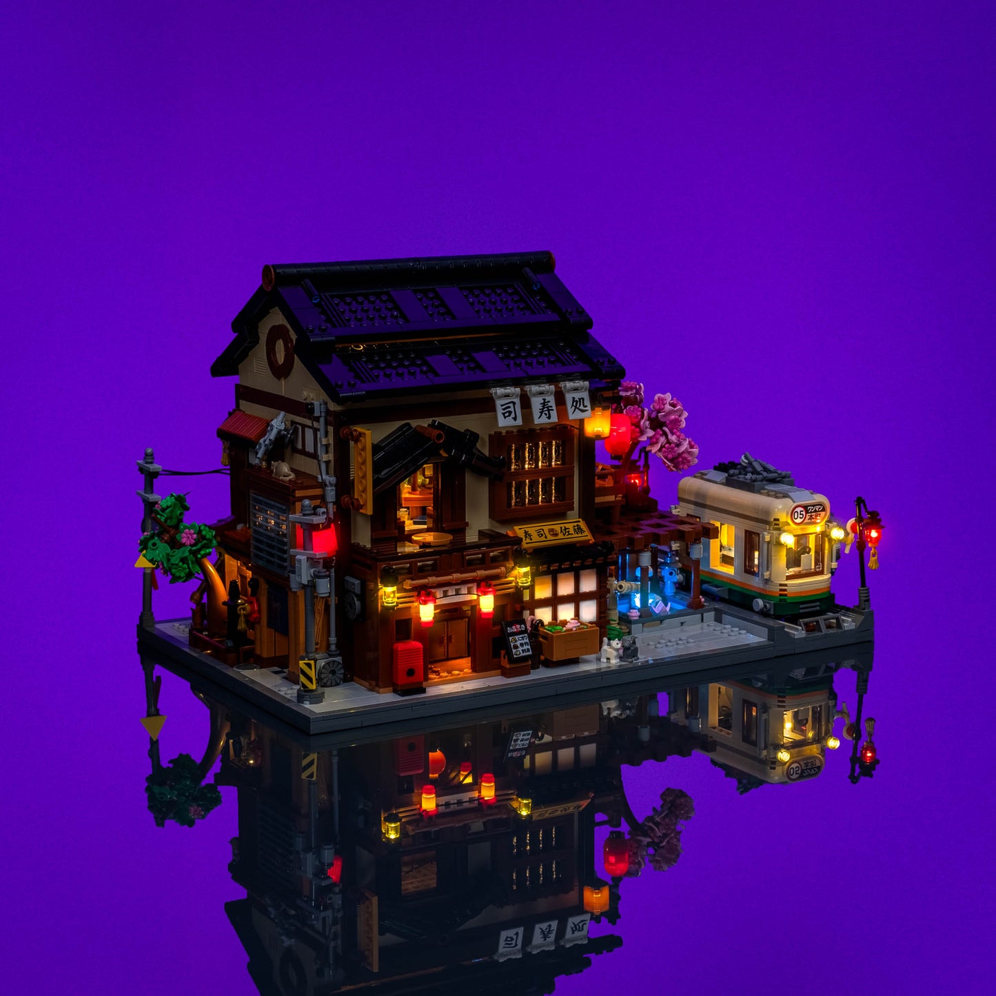 Light Kit for LEGO® Bricklink Sushi Restaurant #910060