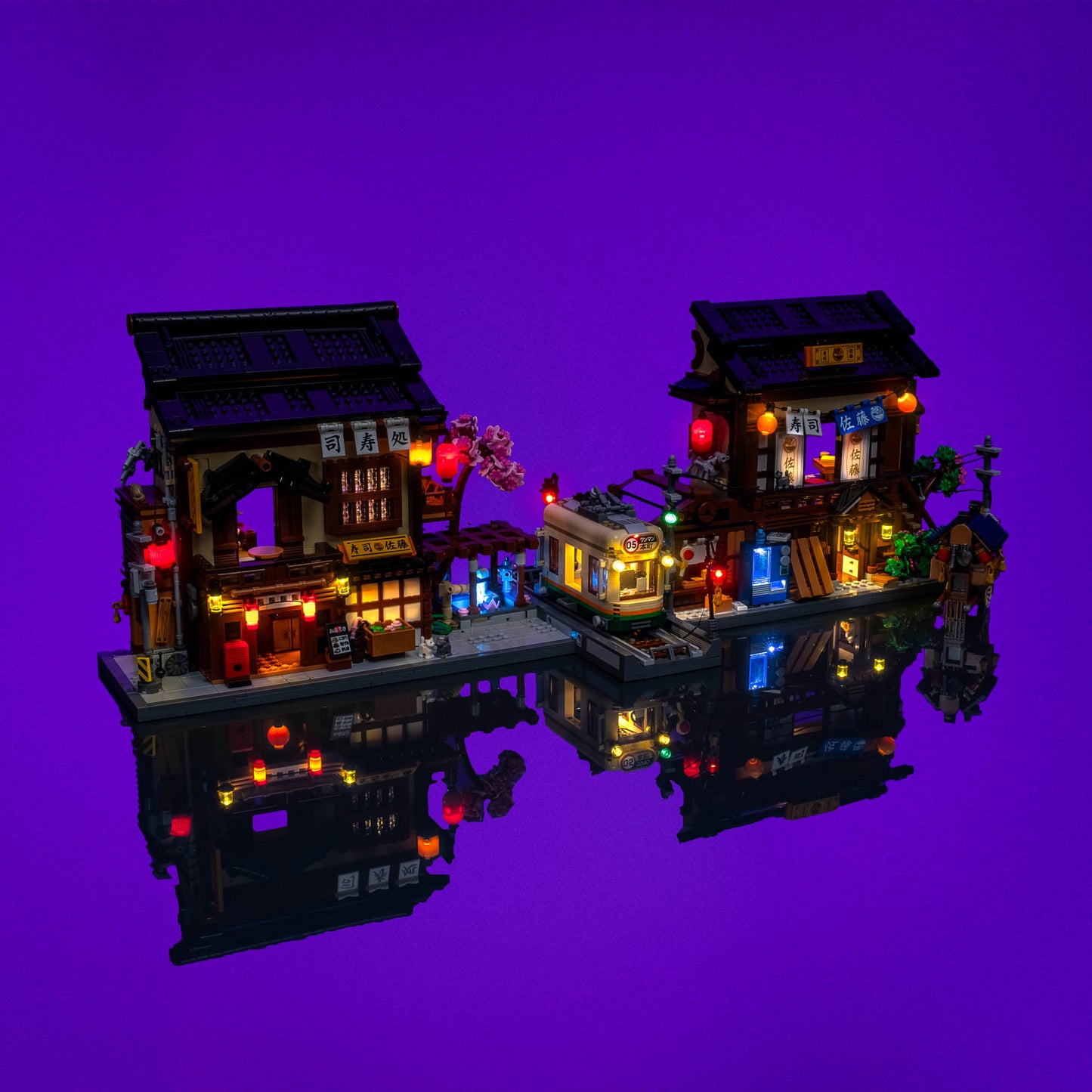 Light Kit for LEGO® Bricklink Sushi Restaurant #910060