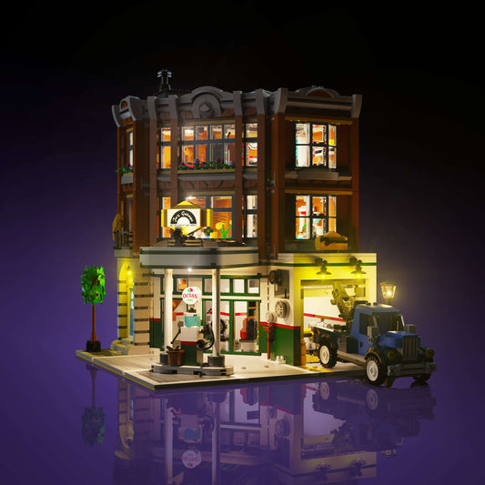 Light Kit for LEGO® Corner Garage #10264