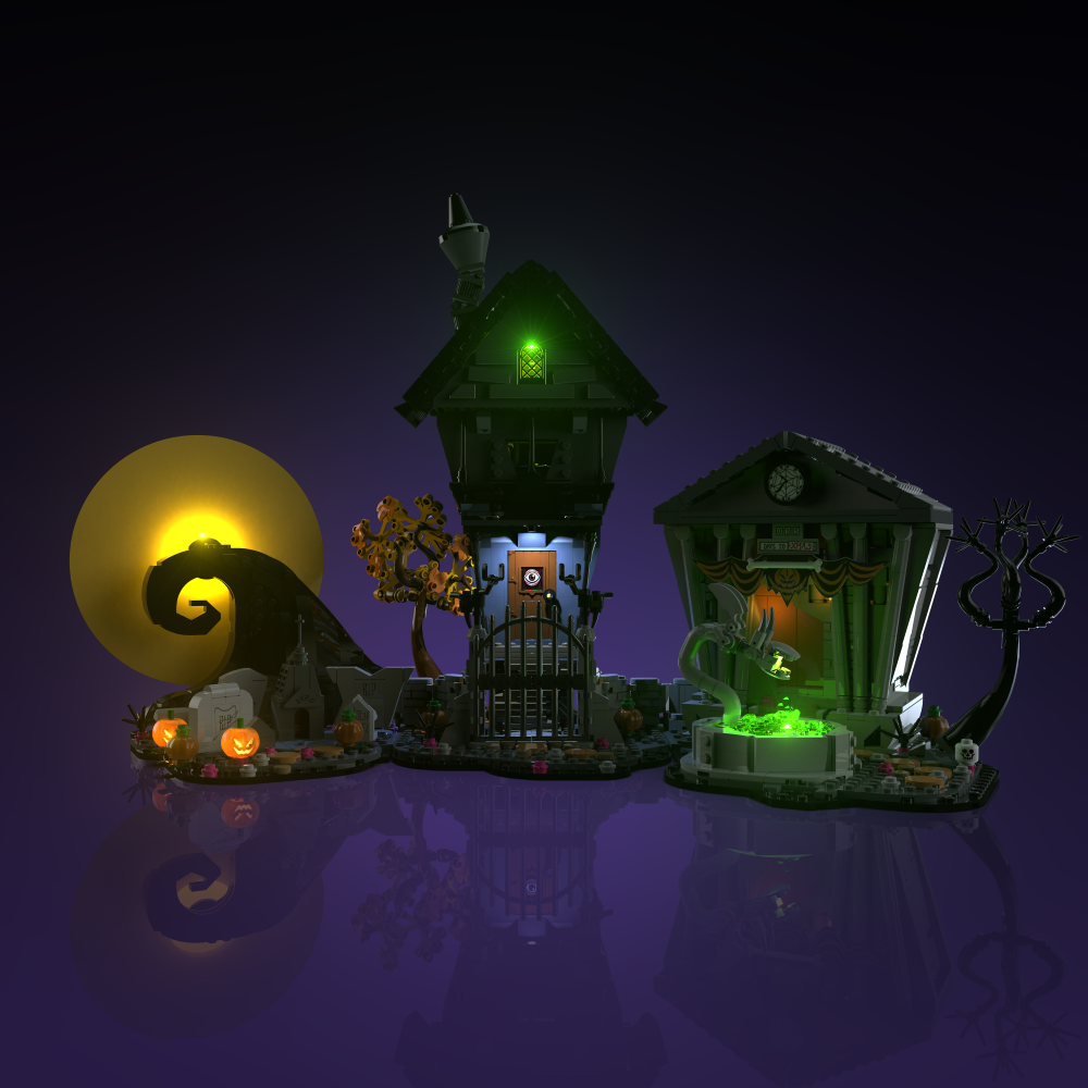 LMB 2.0 Light Kit for LEGO® Disney Tim Burton's The Nightmare Before Christmas #21351