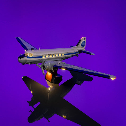 Light Kit for LEGO® Douglas™ DC-3™ PAN AM® Airliner #11378