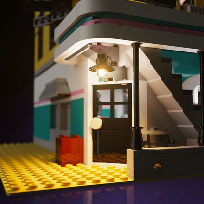 Light Kit for LEGO® Downtown Diner #10260
