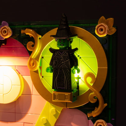 LEGO® Emerald City Wall Art #75685 DIY Light Bundle